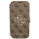 Чехол-книжка Guess 4G Big Metal Logo для iPhone 13 Pro Max, коричневый
