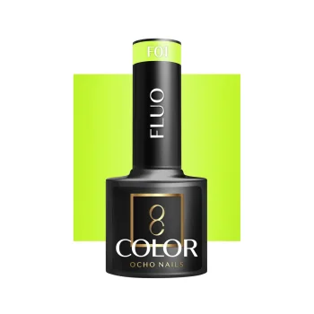 Гель-лак Ocho Nails Fluo F01, 5 г