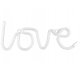 Decorative LED Neon Sign Love, Purple