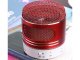 Wireless Portable Mini Bluetooth Speaker MP3 Radio FM USB MicroSD, Red