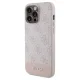 Guess 4G Stripe Collection futrālis iPhone 15 Pro Max - rozā krāsā | case for pink