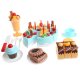 Bērnu rotaļu dzimšanas dienas torte kūka ar 75 piederumiem | Birthday Toy Cake for Children