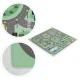 Детский коврик-пазл EVA Город 90,5x90,5 см 21 эл. ECOTOYS