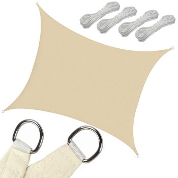 Водонепроницаемый садовый тент-парус 3x4m