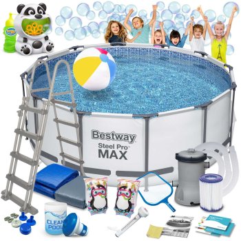 Bestway 56420-M karkasa baseins 366 x 122 cm ar piederumu komplektu