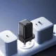 Сетевое зарядное устройство Joyroom JR-TCG18 GaN 65W 1x USB-C (UK вилка) - Черное