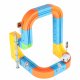 Magnetic Building Blocks - Racing Track and Train, 65 Pieces