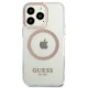 Чехол Guess Metal Outline Magsafe для iPhone 13 Pro Max, золотой