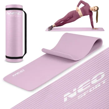 Коврик для фитнеса Neo-Sport 183x60x1 см 192201, фиолетовый
