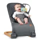 NK-52 Nukido Кресло-качалка с игрушками, Антрацит | Rocking Chair with Toys