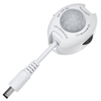 Maclean MCE242 PIR kustības sensors LED lentēm, 12V DC, 60W
