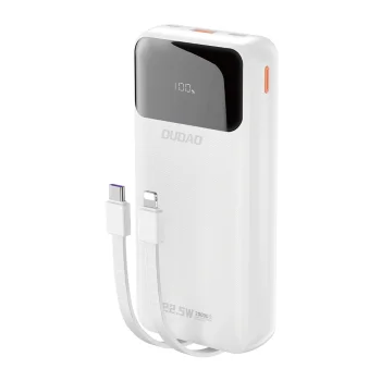 Внешний аккумулятор Dudao K15Pro 20000mAh, 22.5W, белый