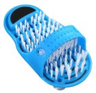 Bathroom Shower Spa Foot Massage Slippers Brush with Scrubber, 1 Pcs