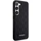 Karl Lagerfeld Saffiano Mono Metal Logo vāciņš Samsung Galaxy S23, melns