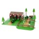 Farm Playset with Animals and 2 Tractors 102 Pieces 22404