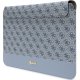 Guess 4G Stripe Metal Logo klēpjdatora maciņš 14\", zils
