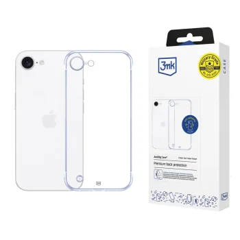 3mk Just20g Clear Case vāciņš Apple iPhone 16E, Caurspīdīgs