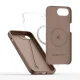 Tech-Protect Silicone MagSafe vāciņš iPhone 16e / 17e, brūns