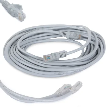 Cat5e RJ45 Ethernet kabelis 10 m pelēks