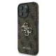 Чехол Guess для iPhone 16 Pro Max 4G Big Logo, коричневый