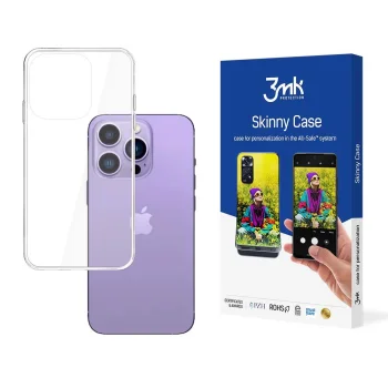 3mk iPhone 14 Pro Max Case Skinny Case, Transparent