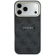 Guess Embossed 4G Classic MagSafe vāciņš iPhone 17 Pro Max / 18 Pro Max, melns