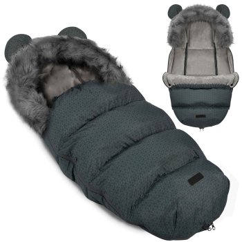Sleeping bag for stroller, sled Elmi Ricokids - graphite