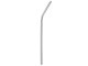 Reusable Metal Drinking Straws with Cleaning Brushes, 8 pcs