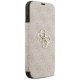 Guess Book 4G Metal Logo Phone Case Cover iPhone 17 Pro Max - Pink