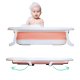Bakalu NICEkids Foldable Baby Bathtub, Silicone, Pink
