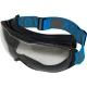 Защитные очки uvex megasonic 9320265, UV 400, синий/серый