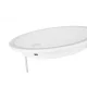 Зеркало для макияжа Humanas HS-ML01 с LED-подсветкой, белое