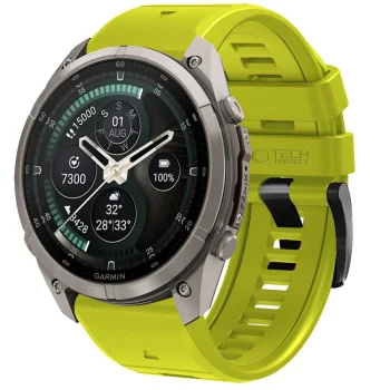 Силиконовый ремешок Tech-Protect для Garmin Fenix 5/6/6 Pro/7/8/8 Pro/E/9/9 Pro (51 мм),...