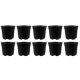 Plastmasas Ražošanas Stādīšanas Augu Podi, 16cm, 2l, Komplektā 50 gab. | Technical Cups Plastic Production Pots...