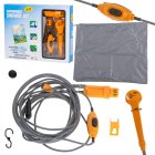 Ceļojumu duša, pārnēsājama kempinga dušas sistēma, 12V | Portable Travel Camping Shower