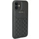 Кожаный чехол Audi Genuine Leather для iPhone 11 / XR Черный