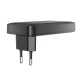 Acefast A100 65W GaN tīkla lādētājs (2x USB-C + USB-A) Ultra Slim, melns