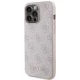 Guess 4G Metal Logo vāciņš Apple iPhone 15 Pro Max, Rozā