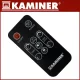 Электрический стеклянный обогреватель Kaminer Zelva, 2500 Вт, WiFi, белый