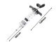 Meat Injector Syringe for Marinating, 50ml, 3 Needles