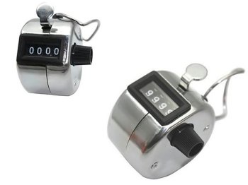 Metal clicker counter