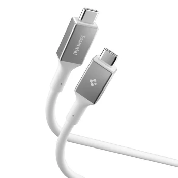 Spigen EB24012CC USB-C uz USB-C kabelis 240W 120cm, balts