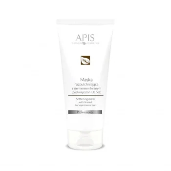 Apis разрыхляющая маска для лица с семенами льна 200 мл