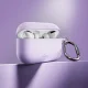 Puro Icon AirPods Pro 3 maciņš ar karabīni, violets
