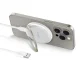 Tech-Protect QI15W-A33 bezvadu lādētājs ar MagSafe un statīvu - balts