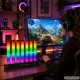 RGB LED dekoratīvā galda lampa Ekvalaizers ar pulti un aplikāciju