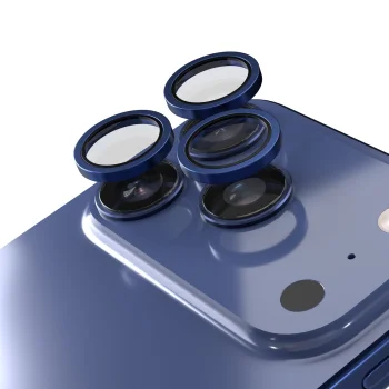 Etteri kameras aizsargstikls iPhone 17 Pro / 17 Pro Max, zils