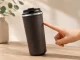 Termokrūze ar piesūkcekni pret apgāšanos, 500 ml, brūna