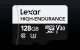 Lexar High-Endurance 128GB microSDXC atmiņas karte LMSHGED128G-BCNNG