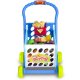 Ricokids 773400 Kids Toy Shopping Cart with Play Food, Blue